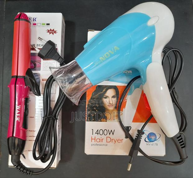 Mini Straightener With Curler and Hair Dryer Package. · Photo 2