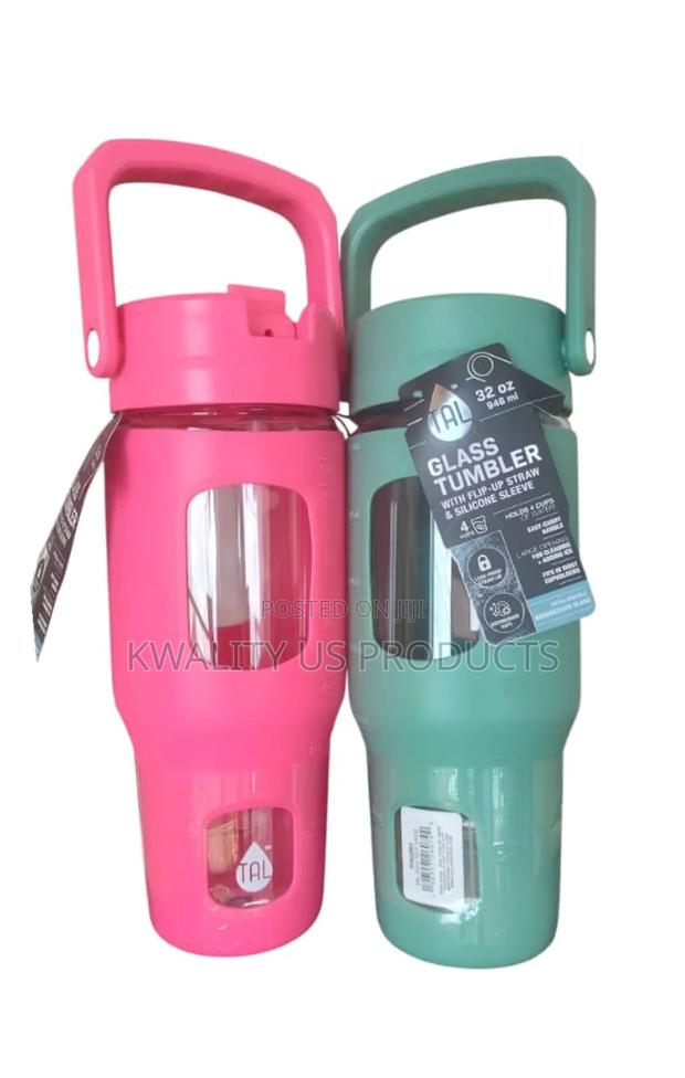 Tal Glass Straw Tumbler - 936ml · Photo 1