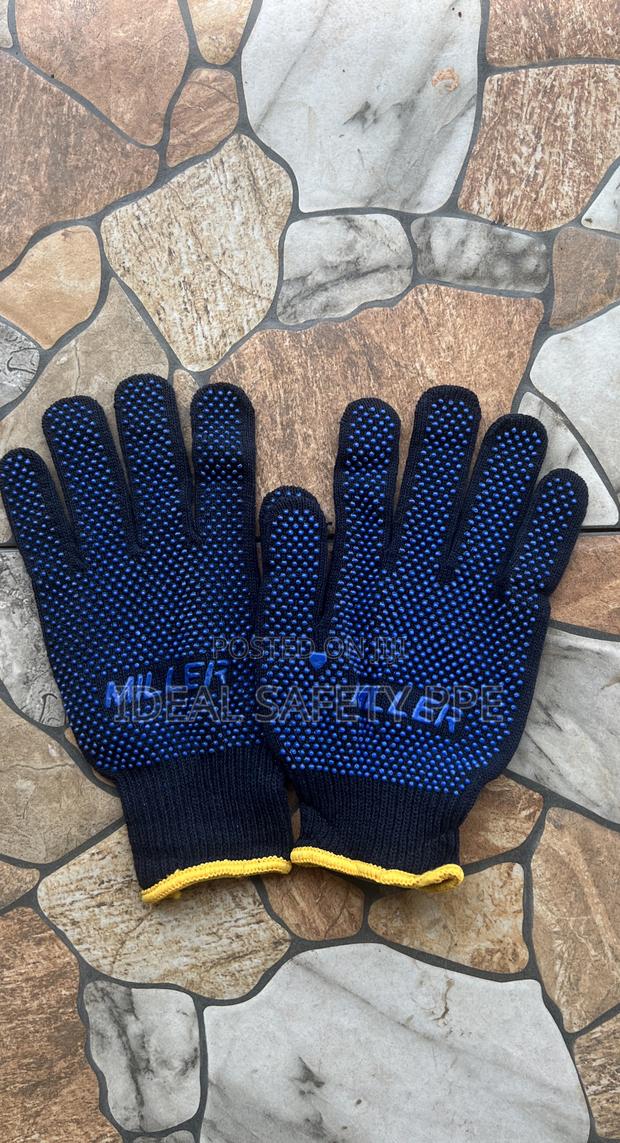 Millet Dotted Grip Safety Gloves · Photo 2