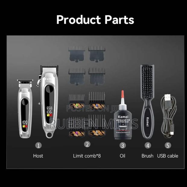 High Speed Strong Motor Two In One 2-in-1 Salon Barbering Machine · Photo 6