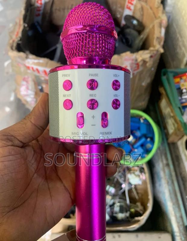 Wster Ws-858 Wireless Bluetooth Karaoke Microphone. · Photo 1