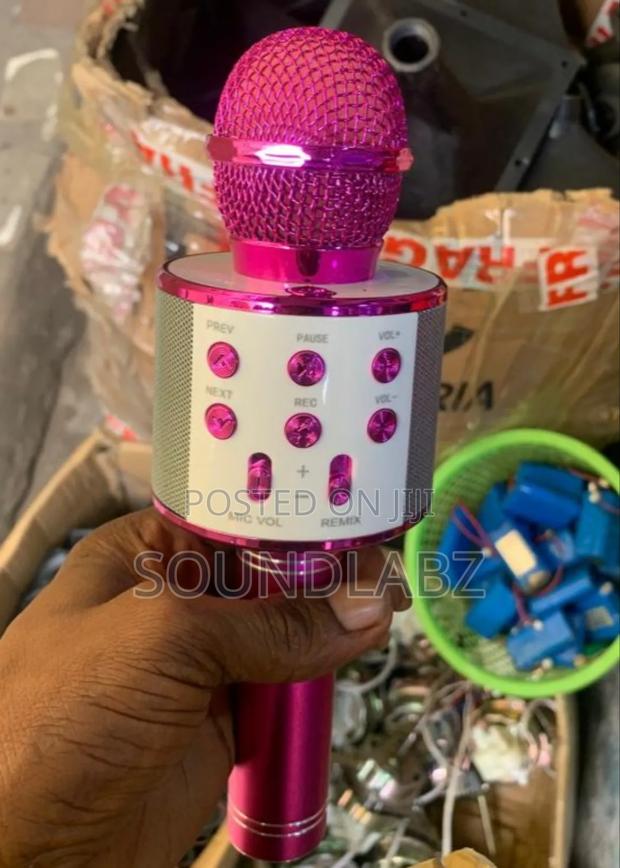 Wster Ws-858 Wireless Bluetooth Karaoke Microphone. · Photo 3