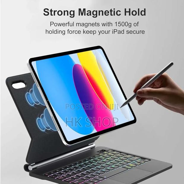Black Magic Keyboard for Apple iPad 11th Generation A16 2025 · Photo 6