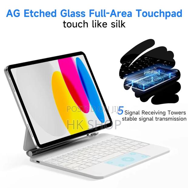 White Apple iPad Magic Keyboard for 10th Generation 10.9" 2022 · Photo 5