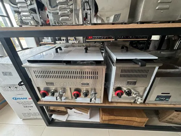 Commercial Double Gas Fryer Tabletop 28l · Photo 1