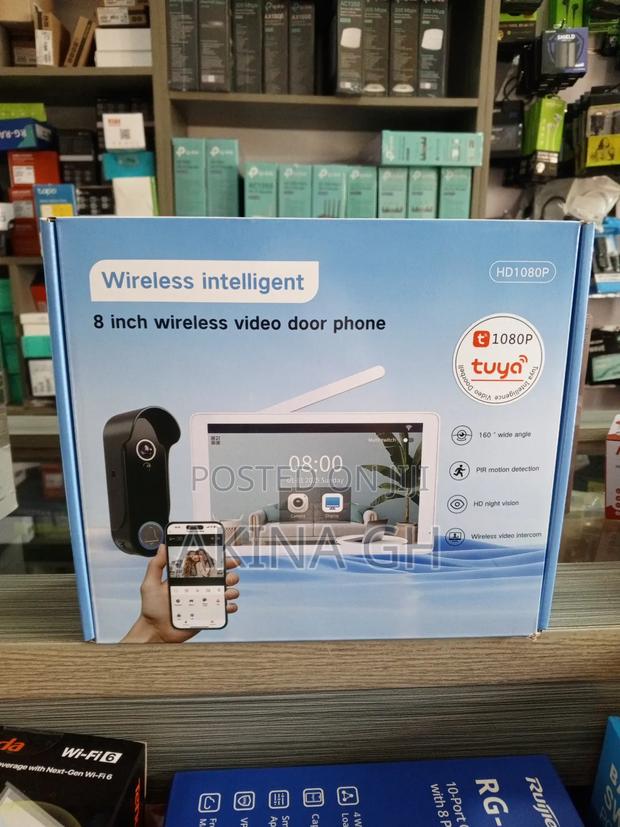 Tuya Wireless Video Door Phone 8 Inch Touch Screen · Photo 1
