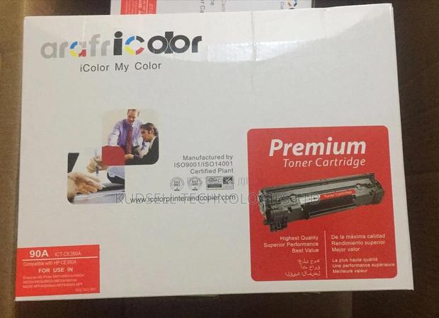 Toner 90a (Ce390a) Black Laserjet Toner Cartridge · Photo 1