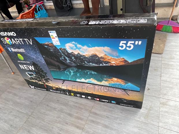 Asano 55” Smart Tv Sleek, Smart Stunning Display · Photo 1