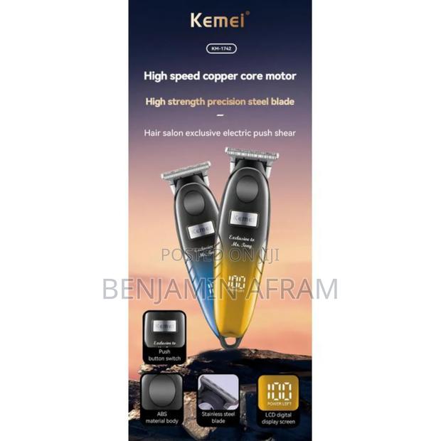 Mr Tony Rechargeable Kemei Hair Clippers. · Photo 3