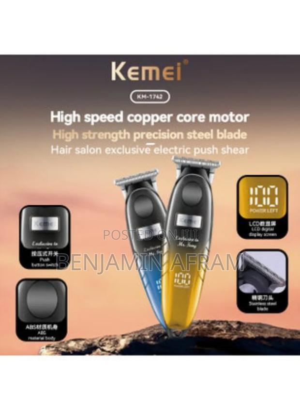 Mr Tony Rechargeable Kemei Hair Clippers. · Photo 4