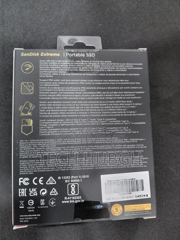 Sandisk Extreme Portable Ssd 1tb · Photo 2