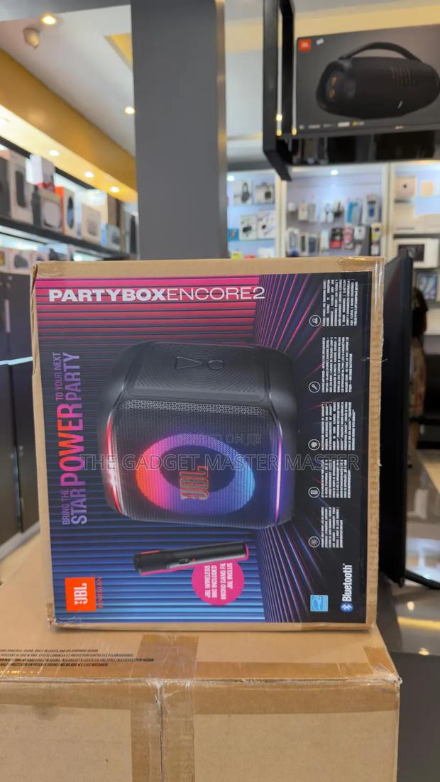 JBL Partybox Encore 2 100w Party Speaker With Mic Kit · Photo 1