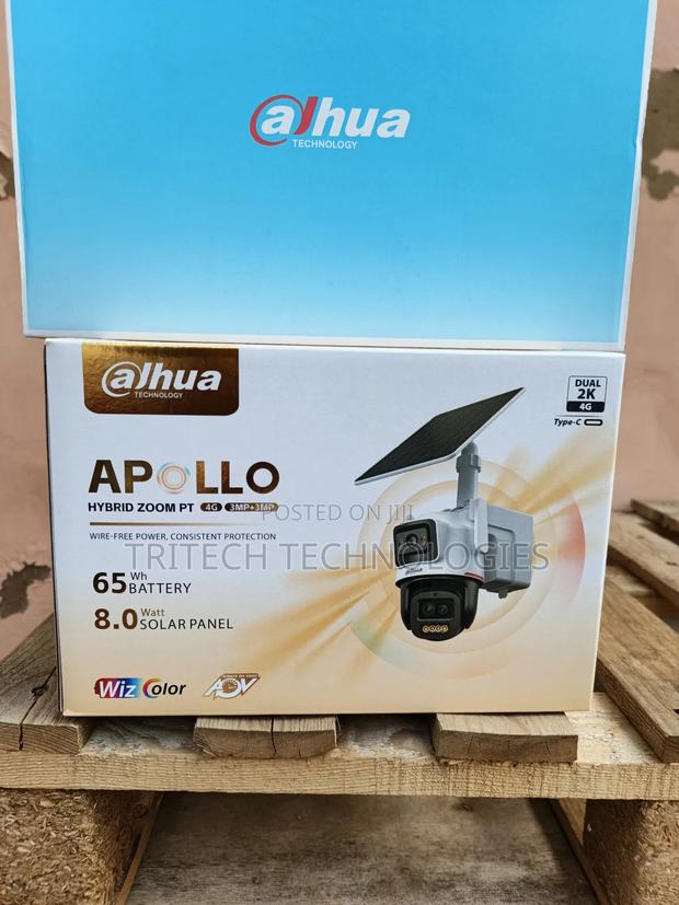 Dahua Ipc-Pts2649c 3+3mp Wizcolor Hybrid-Zoom Pt 4g Solar Power Camera · Photo 1