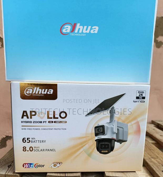 Dahua Ipc-Pts2649c 3+3mp Wizcolor Hybrid-Zoom Pt 4g Solar Power Camera · Photo 2
