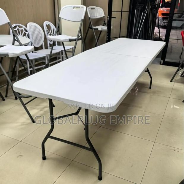 8-Seater Foldable Table Strong, Spacious Easy to Store · Photo 1