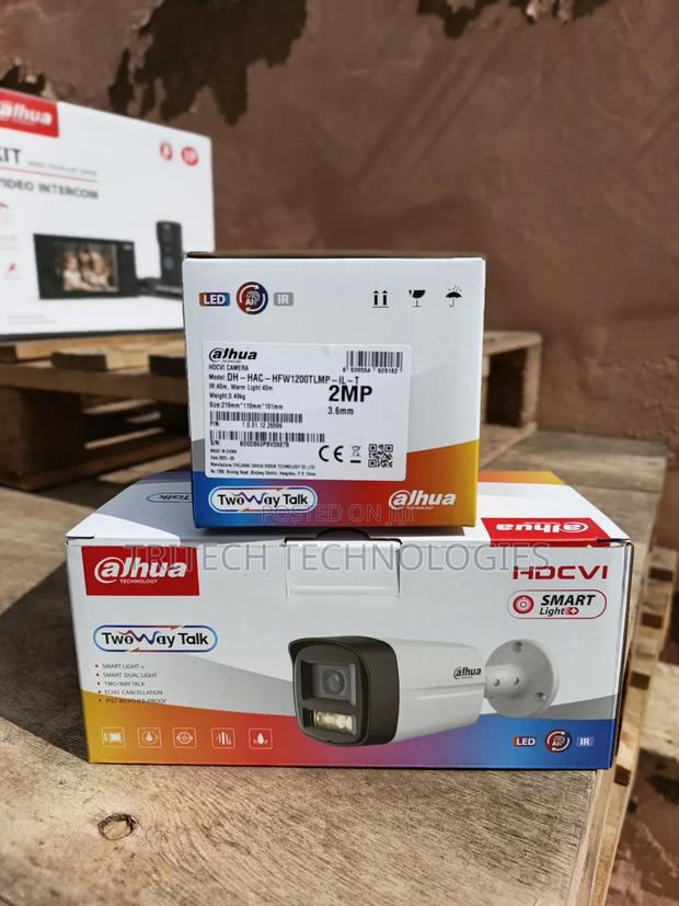 Dahua Outdoor Hac-Hfw1200tlm-Il-T
2mp Smart Dual Light Two-Way Camera · Photo 2