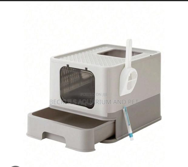 Extra Large Enclose Cat Liter Box · Photo 1