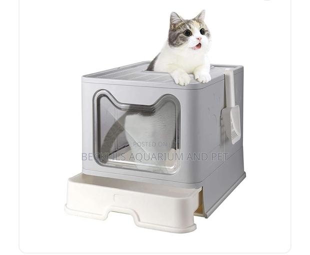 Extra Large Enclose Cat Liter Box · Photo 2