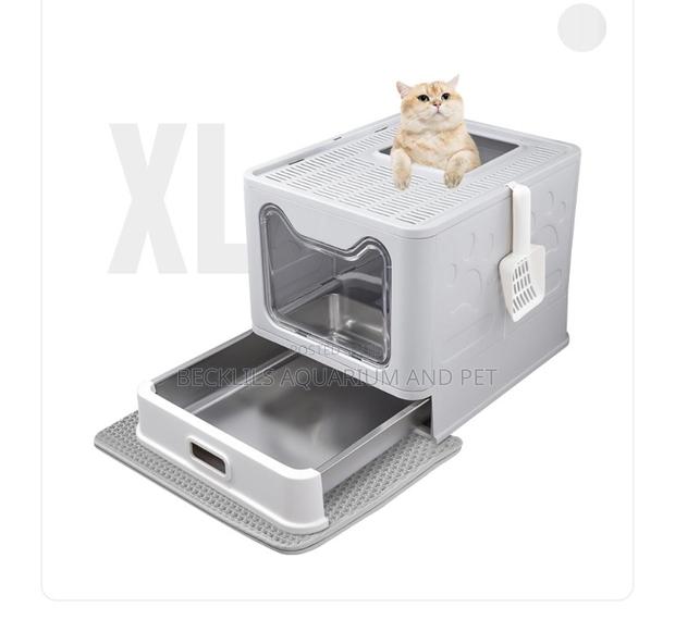 Extra Large Enclose Cat Liter Box · Photo 4