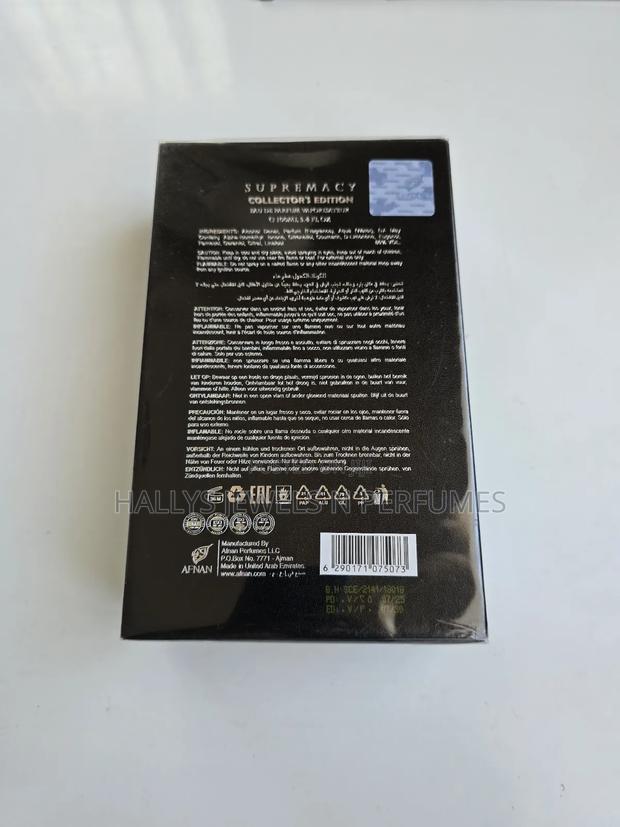 Afnan Supremacy Collector's Edition Perfume, 100ml, Men's · Photo 4