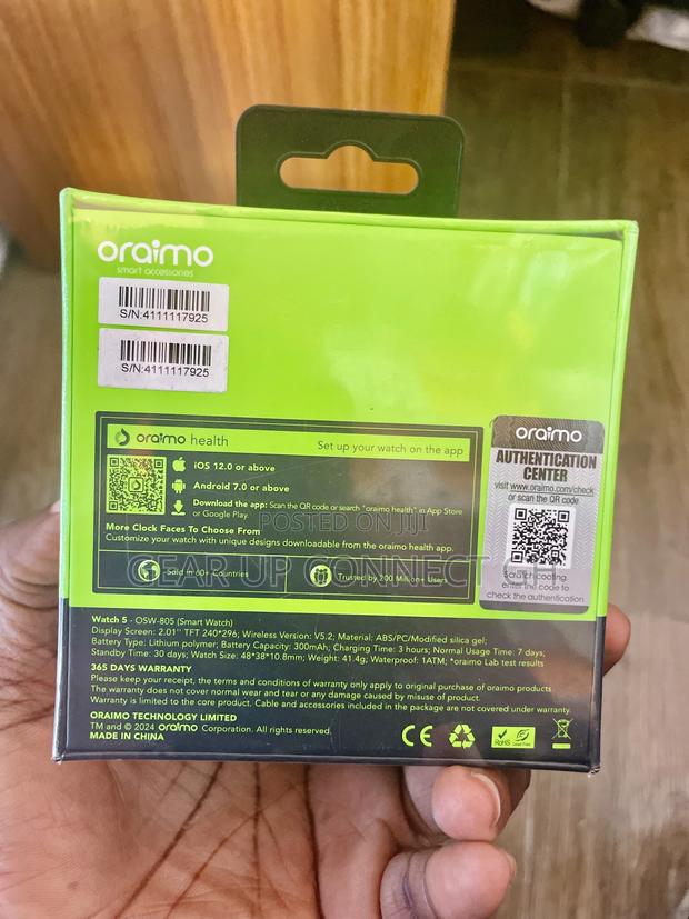 Oraimo Watch 5 Premium Smart Watch · Photo 3