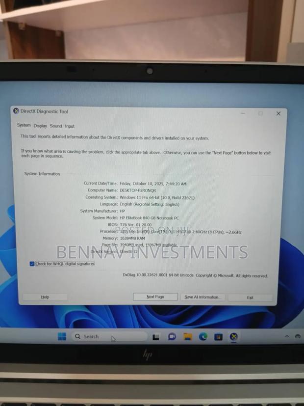 Laptop HP EliteBook 840 G8 16GB Intel Core i5 SSD 256GB · Photo 4