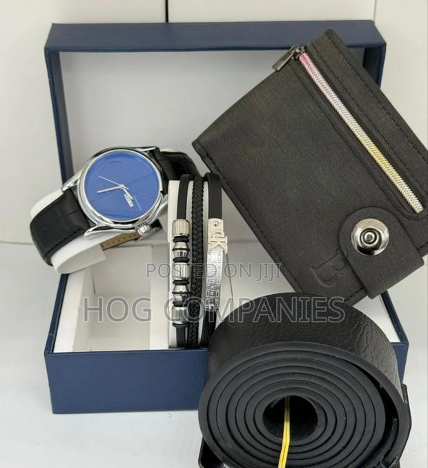 Calvin Klein Watch Belt Wallet Gift Set Package Box- Fast Delivery · Photo 1