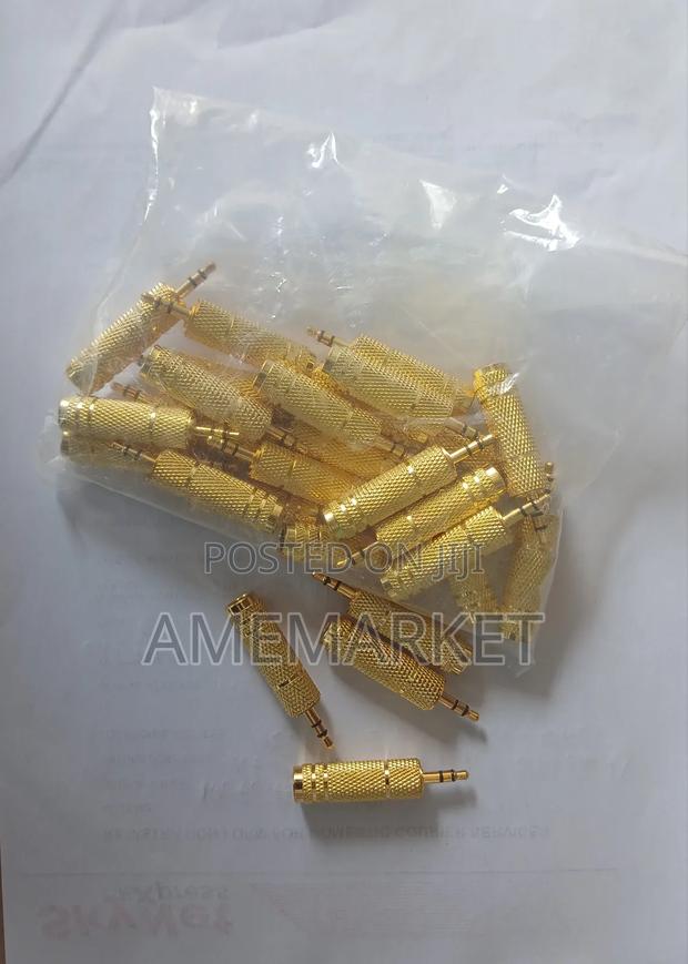 3.5mm Male to 6.35mm Female Adapter Jack Plug Audio Stereo Connector · Photo 5