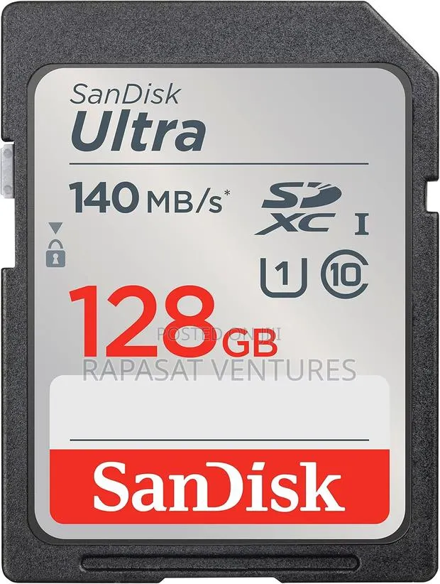 Sandisk 128gb Ultra SDXC Uhs-I Memory Card · Photo 1