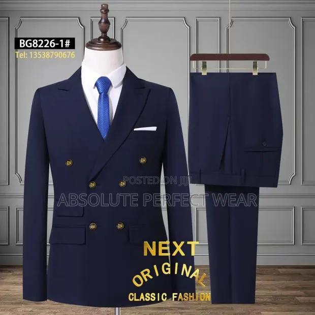 Double Breasted Suit for Men