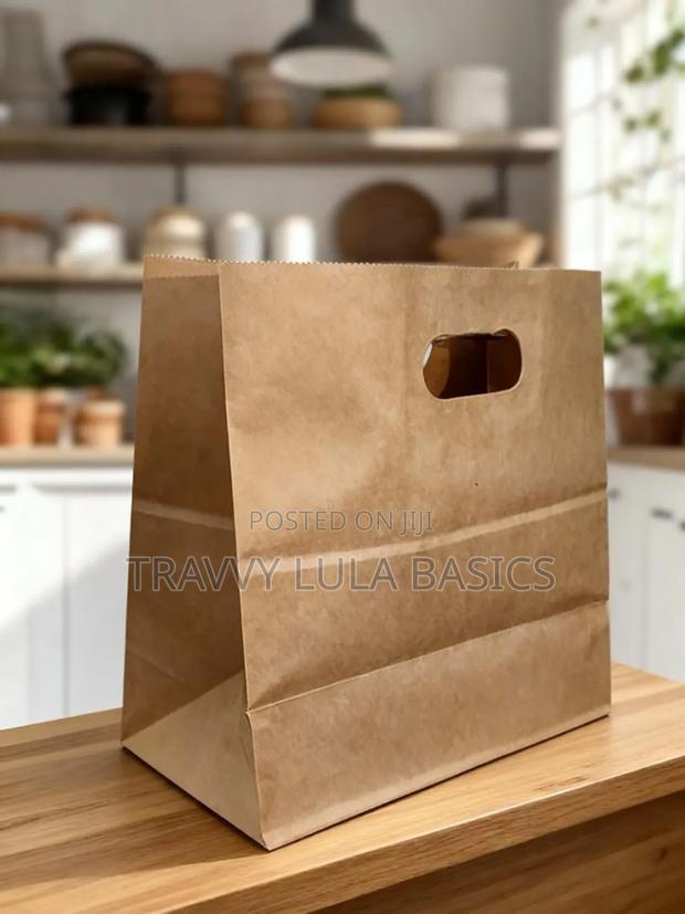 Die Cut Paper Handle Food Envelope Bags · Photo 1