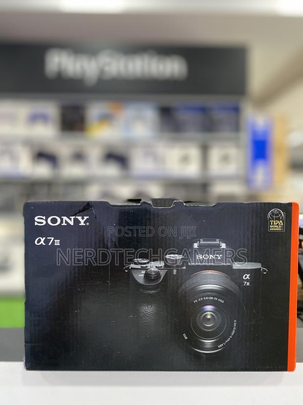 Sony A7 Iii (Ilcem3k/B) Full-Frame Interchangeable-Lens Camera Black · Photo 1