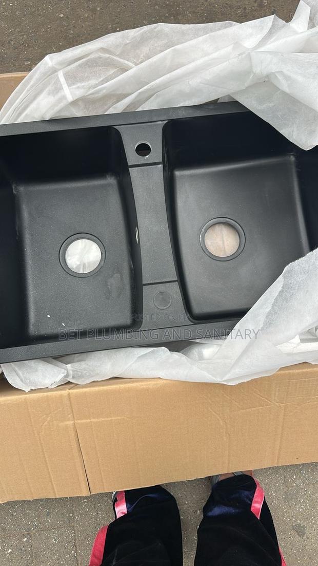 Double Bowl Granite Kitchen Sink_complete · Photo 3