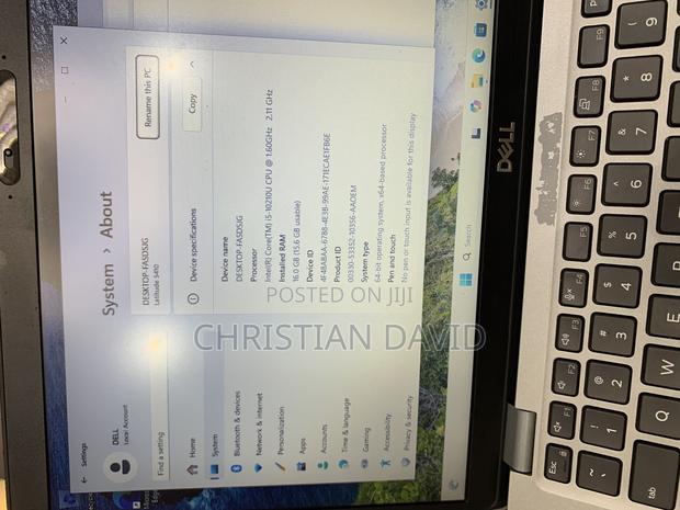 Laptop Dell Latitude 5410 16GB Intel Core I5 SSD 256GB · Photo 8