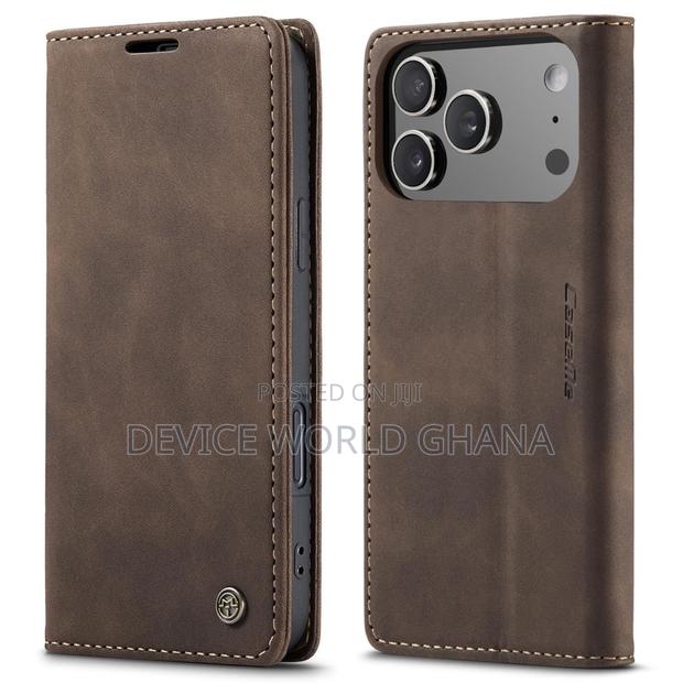 Case Me Leather Flip Case for iPhone 18promax 18 17promax 17pro 17air · Photo 1
