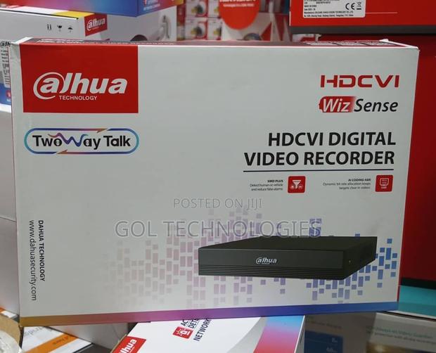 4 Ch Dahua DVR With Two Way Talk or Audio 2.0 Mp Wizsense · Photo 1
