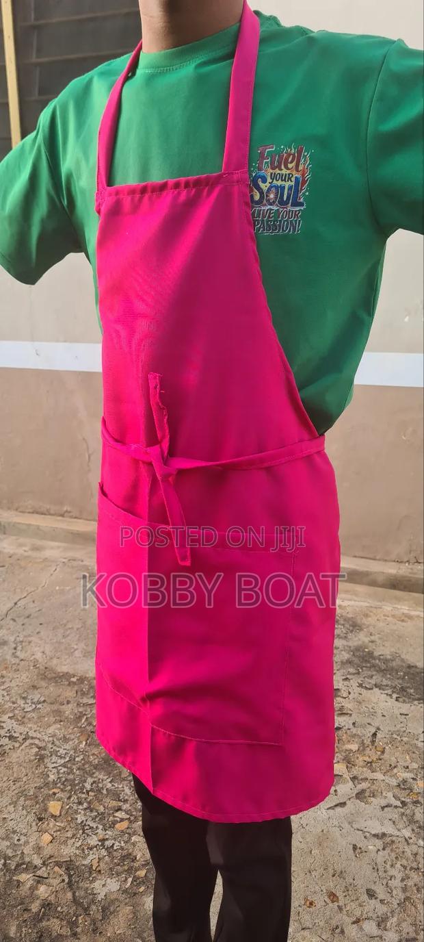 Plain Pink Apron · Photo 1