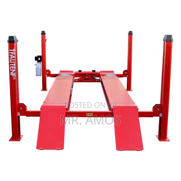 3.5 Ton Capacity Alignment Rack Four Post Vehicle Lift - Pl-Fs35d · Photo 1