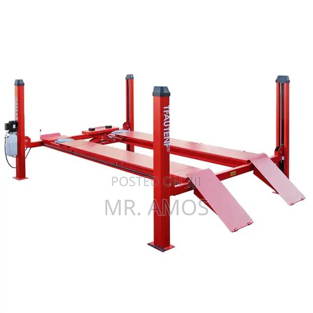 3.5 Ton Capacity Alignment Rack Four Post Vehicle Lift - Pl-Fs35d · Photo 2