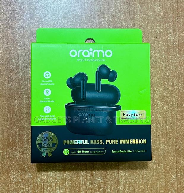 Oraimo Spacebuds Lite Sound360 Antilost True Wireless Earbuds- Otw-324 · Photo 1