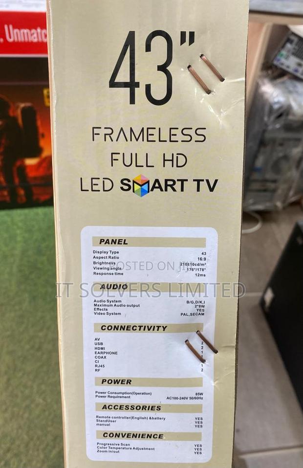 Premax 43 Inch Frameless FHD Smart Tv · Photo 3