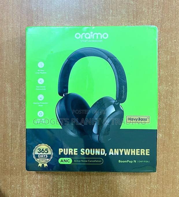 Oraimo Boompop N Wireless Headphones - Ohp-915n · Photo 2
