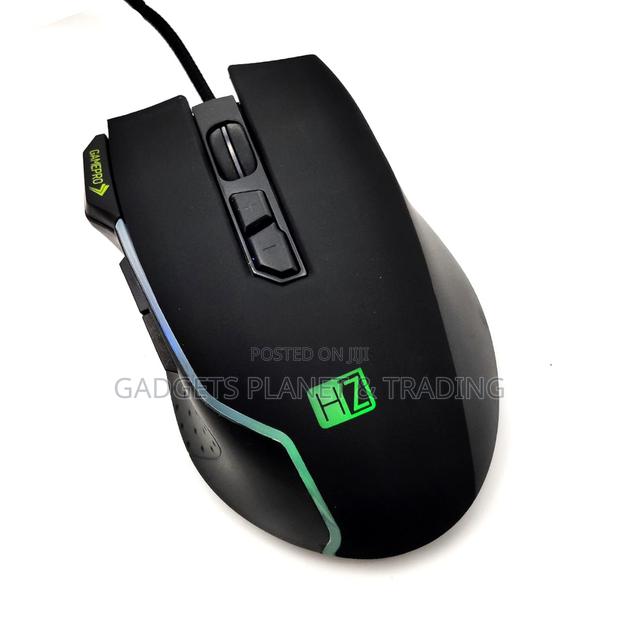 Heatz RGB Backlight Gaming Wired USB Mouse Zm54, 4 Levels of 3200 Dpi · Photo 2