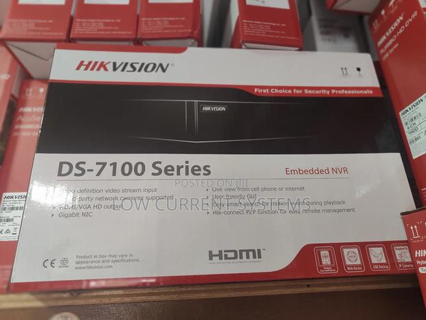NVR Hikvision 8 Channel Poe Ip Hd Network Ds-7108ni-Q1/8p/M · Photo 1