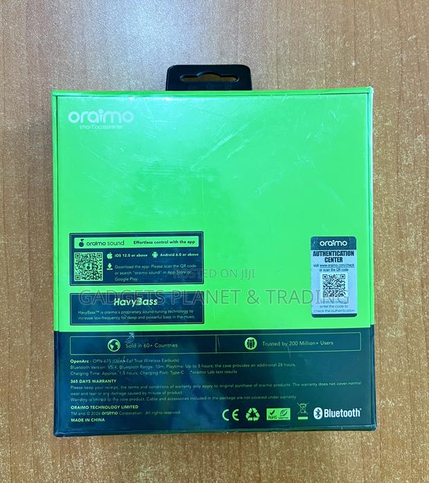 Oraimo Openarc Open-Ear Wireless Earphones - Opn-675 · Photo 3
