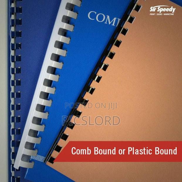 Spiral Comb Binding · Photo 2