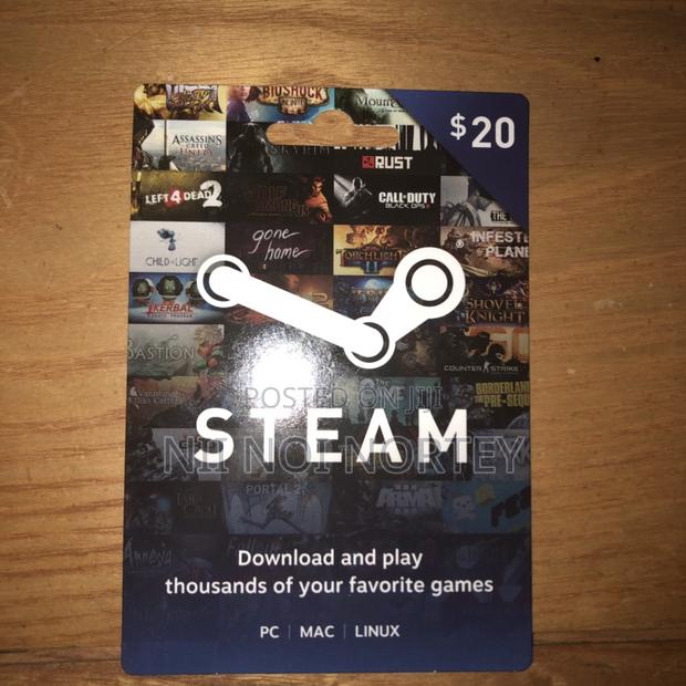 $20 Steam Gift Card · Photo 1