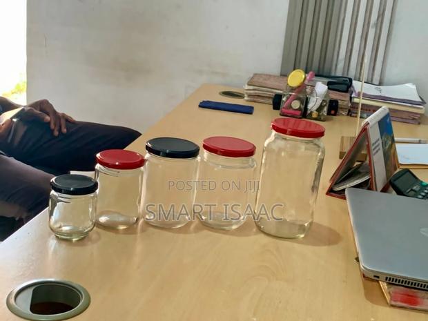 500ml Round Glass Bottles Shito Bottles Jars · Photo 1