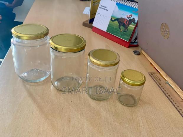 500ml Round Glass Bottles Shito Bottles Jars · Photo 2