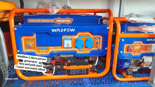 Easy Energy Wadfow 7.5kva Petrol Generator Wadfow 8500watts Generator · Photo 1